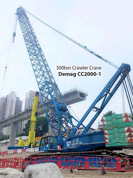 350 Ton Used Condition DEMAG CC2000-1 Crawler Crane [$$$ HOT SALE 07.07 ~ 2025 $$$]
