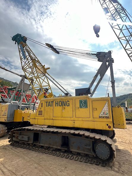 55 Ton Used HITACHI SUMITOMO SCX550 Crawler Crane {$$$ HOT SALE 03.03 ~ 2025 $$$}