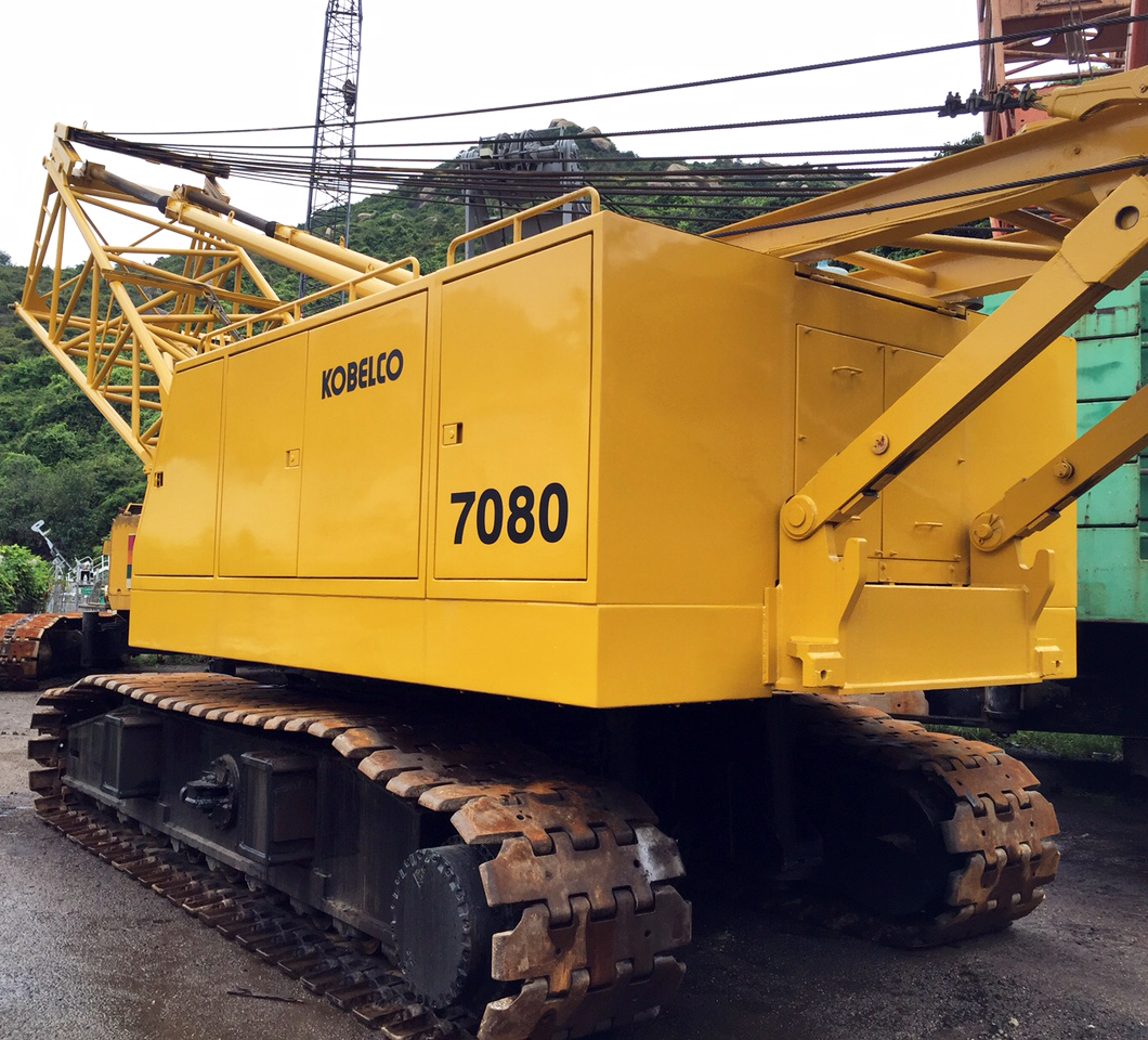 80 Ton Used KOBELCO 7080 Crawler Crane [!!! HOT SALE 02.02 ~ 2025 !!!]